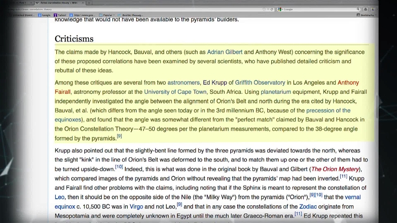 Disclosure S1E07 Quest For The Truth On Giza With Robert Bauval